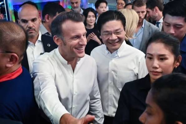 皇冠信用网足球代理_马克龙在香会呼吁亚欧国家组建“新联盟”皇冠信用网足球代理,“不能选边站”