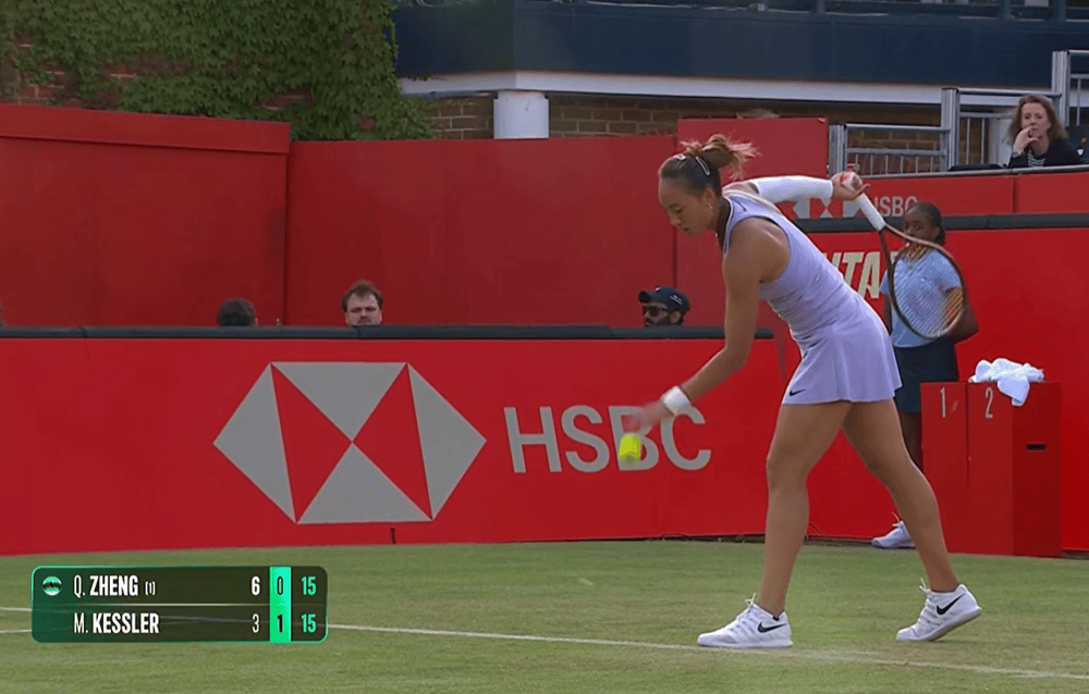 皇冠信用网会员_恭喜皇冠信用网会员!WTA500伦敦站 郑钦文草地赛季首秀取得开门红