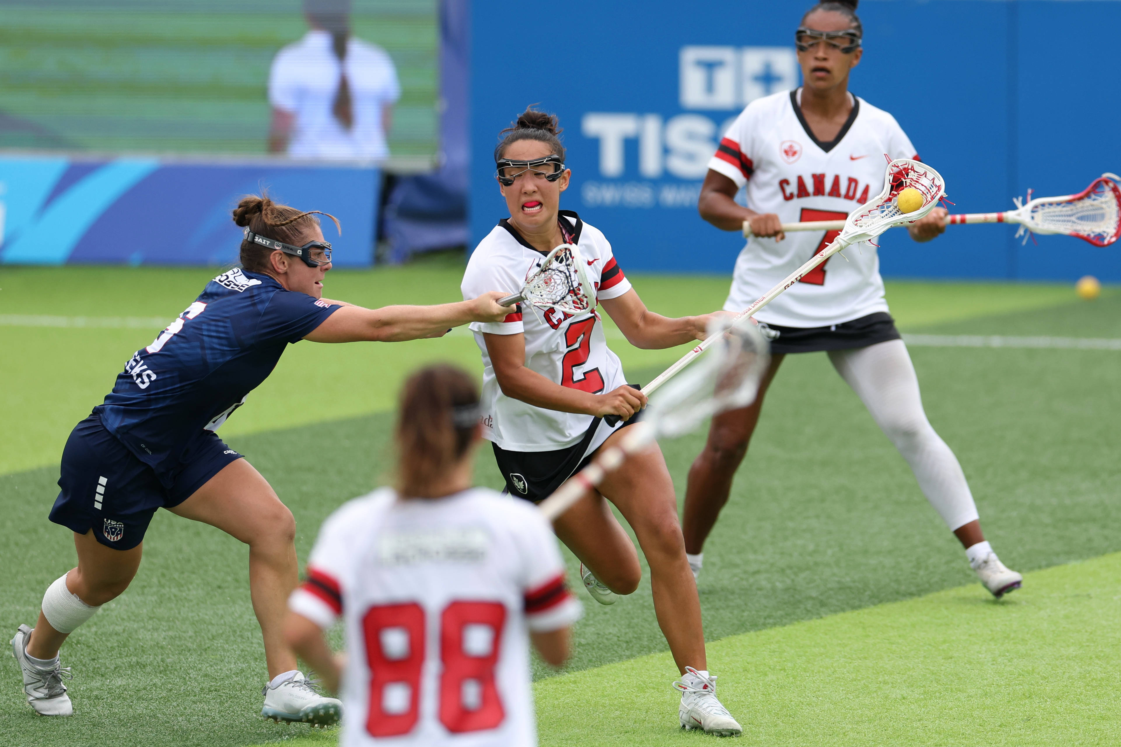 皇冠信用網开户_(成都世运会)棍网球——美国队夺得女子金牌