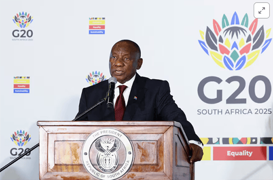 皇冠信用網结算日
_美国不来皇冠信用網结算日
,南非总统:将把“主席国”交给空椅子