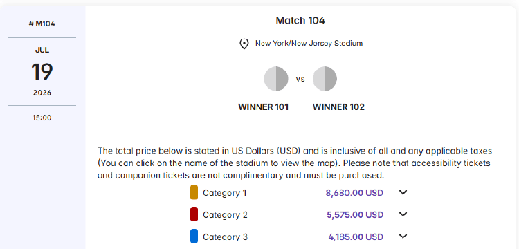 皇冠信用网登
_世界杯官方票价震惊球迷 国际足联被指榨干粉丝热情